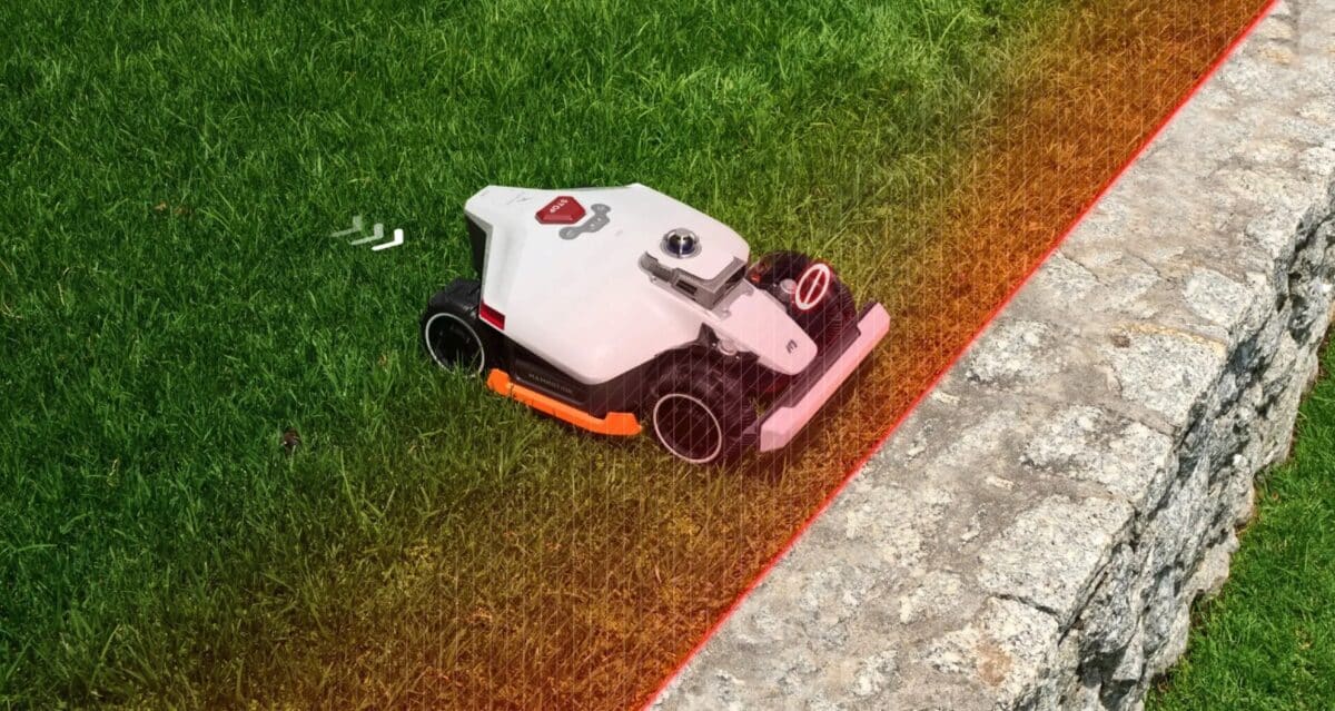robot tondeuse et gestion des bordures