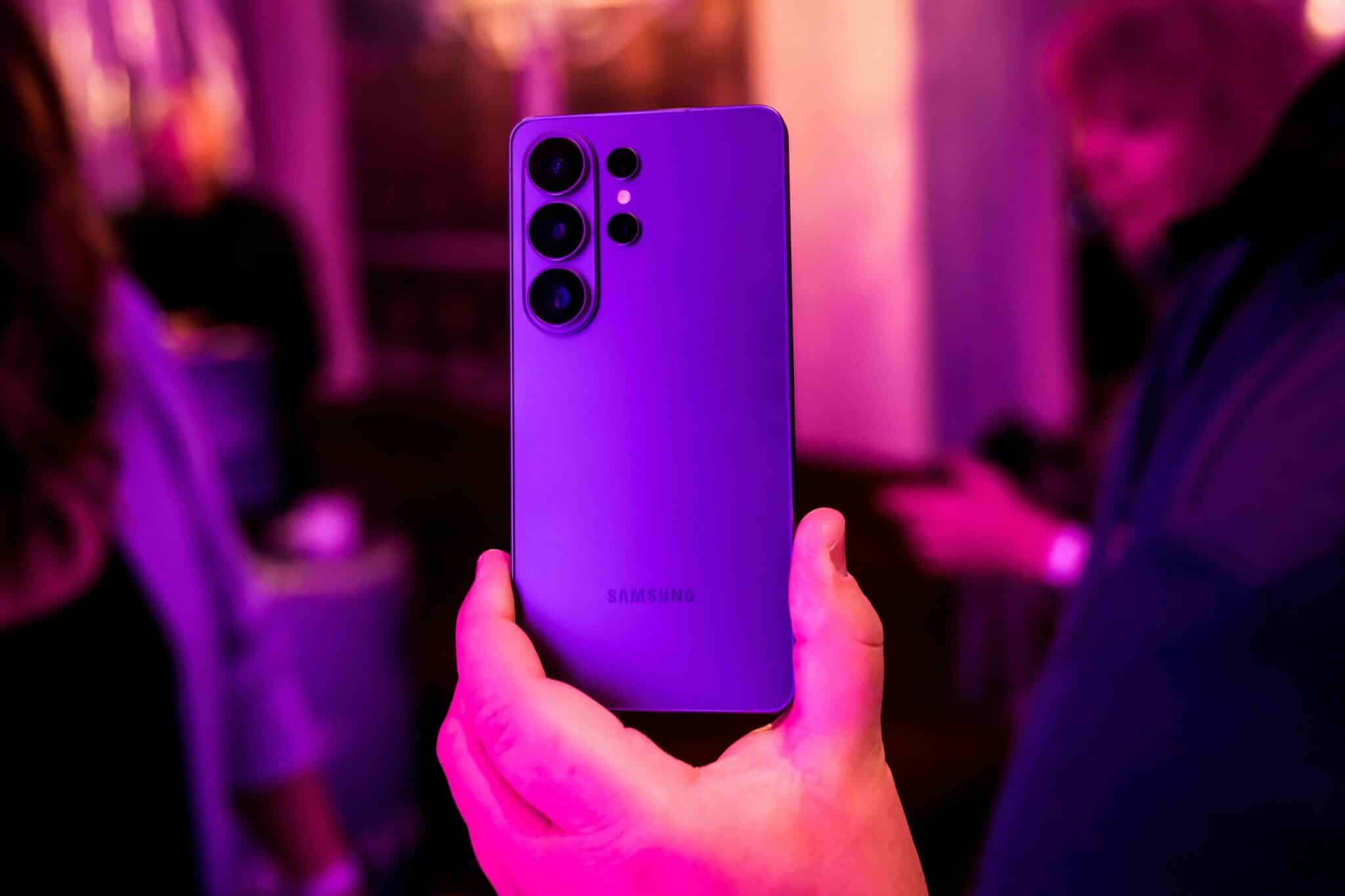 Galaxy S26: partage de fichiers avec iPhone via Quick Share