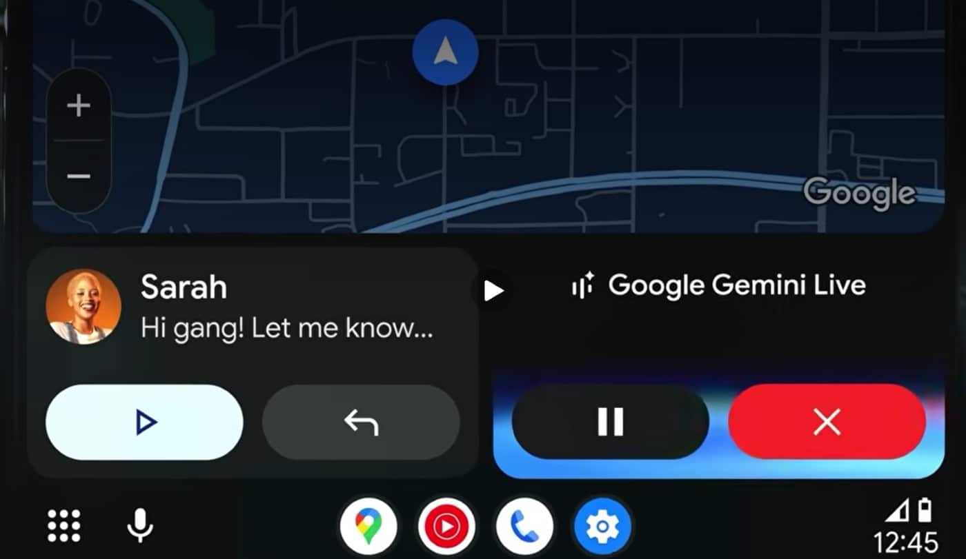android auto gemini IA