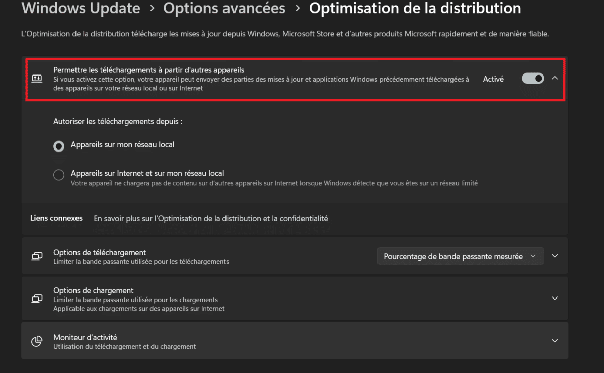 Image 2 : Windows 11 : ce paramètre peut nuire à votre connexion Internet, comment le désactiver