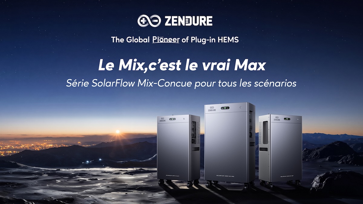 les solutions de stockage de l'énergie de zendure : solarflow 4000 Mix