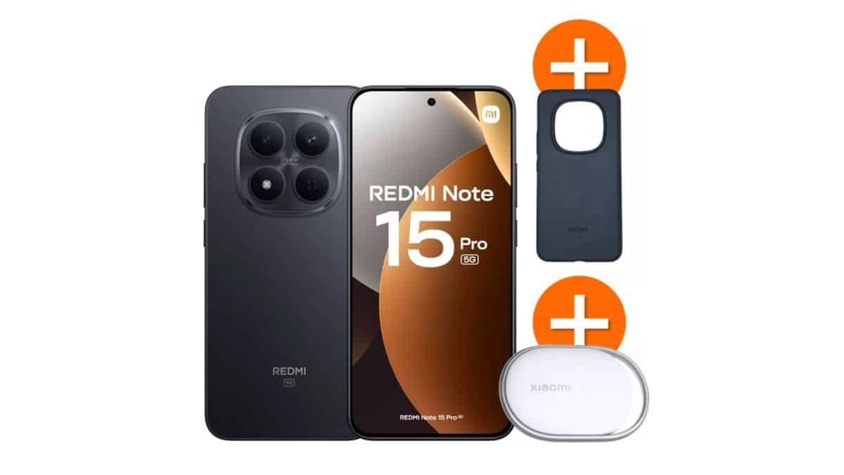 Image 2 : Le Redmi Note 15 Pro 5G avec coque et tag à 299 € chez Boulanger, soit 120 € de remise !