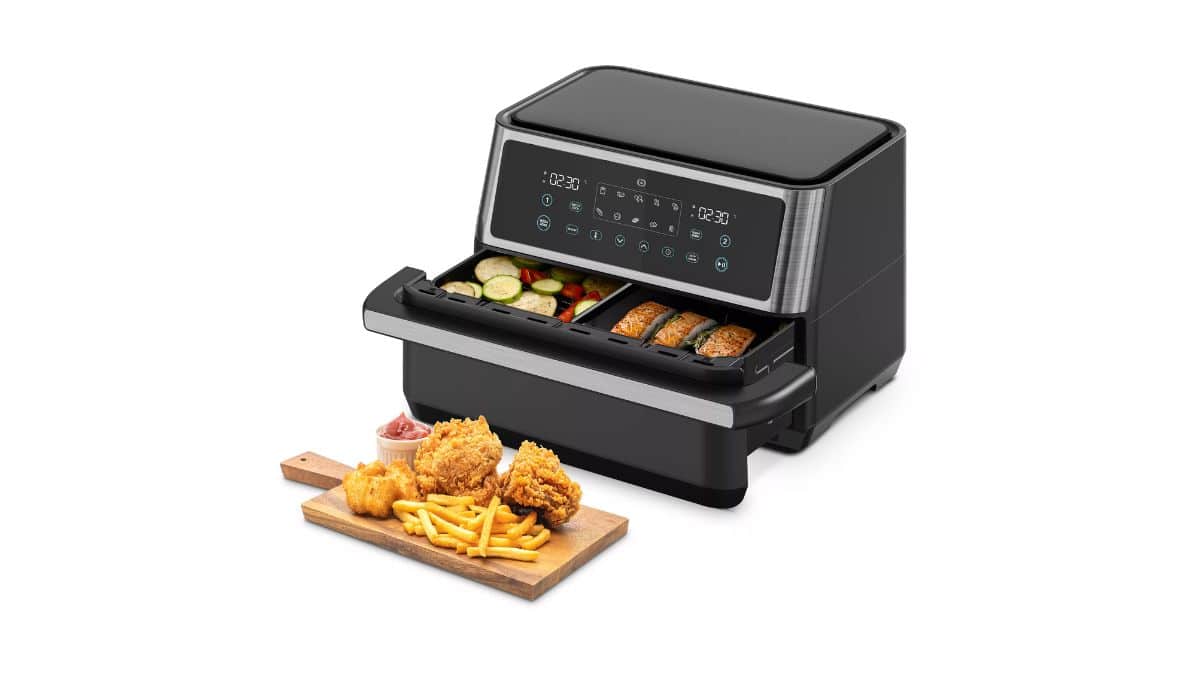 Image 1 : Bon plan friteuse : l'Essentielb EAF5 XXL 11 litres à 109,99 € chez Boulanger, idéale pour les soirées foot en terrasse