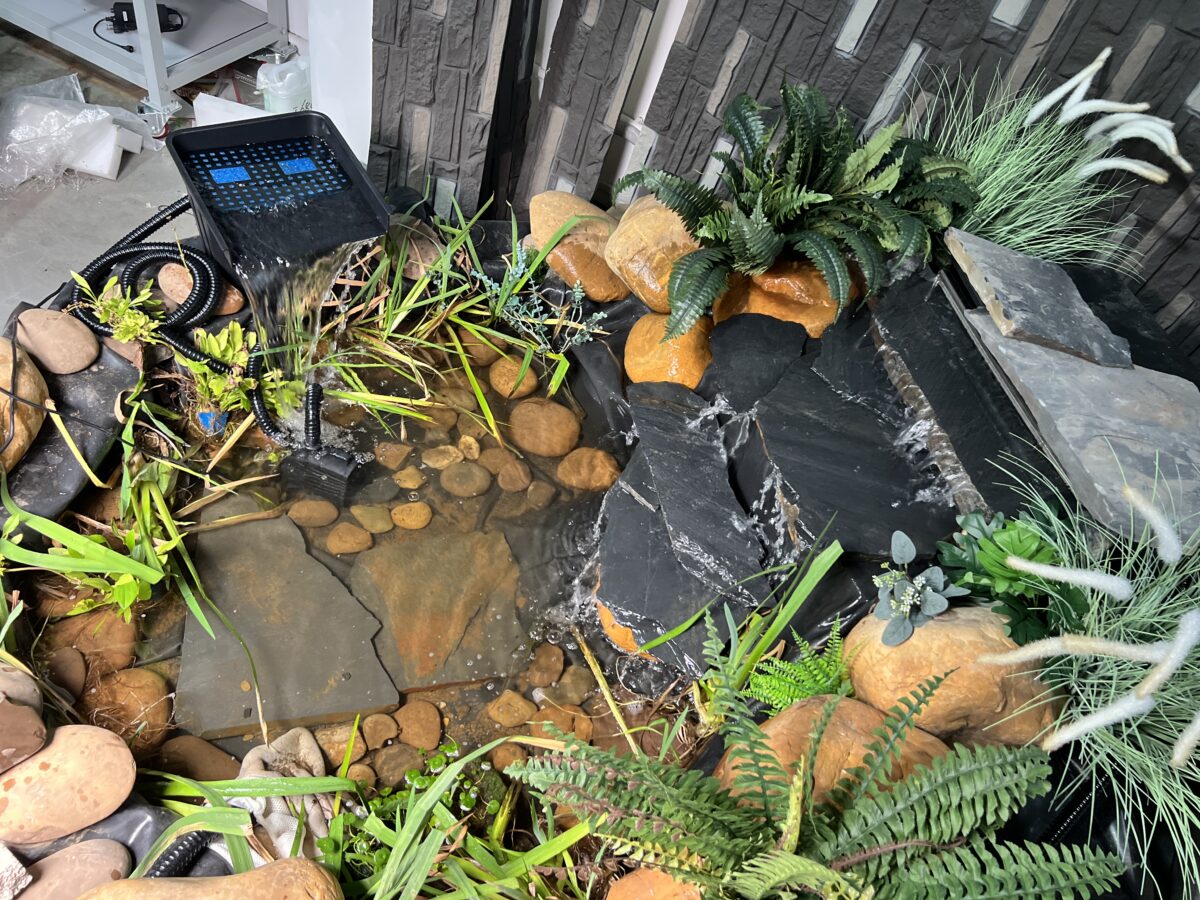 Image 4 : Construire une cascade de jardin pas à pas : retour d’expérience avec le kit POPOSOAP