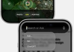 Un aperçu du nouveau Siri dans l'app Appareil photo © 731