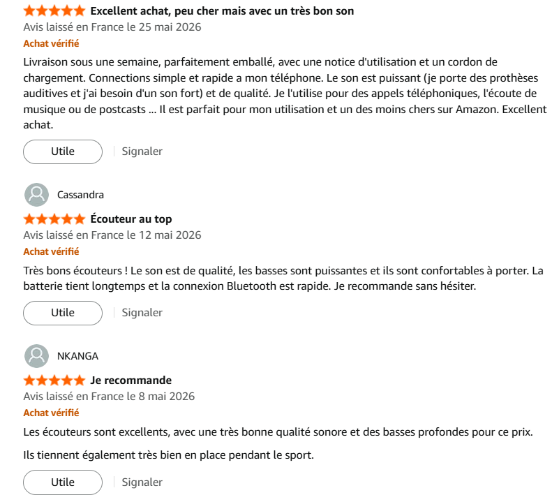 Image 1 : Amazon : comment je me suis fait piéger par de faux avis 5 étoiles