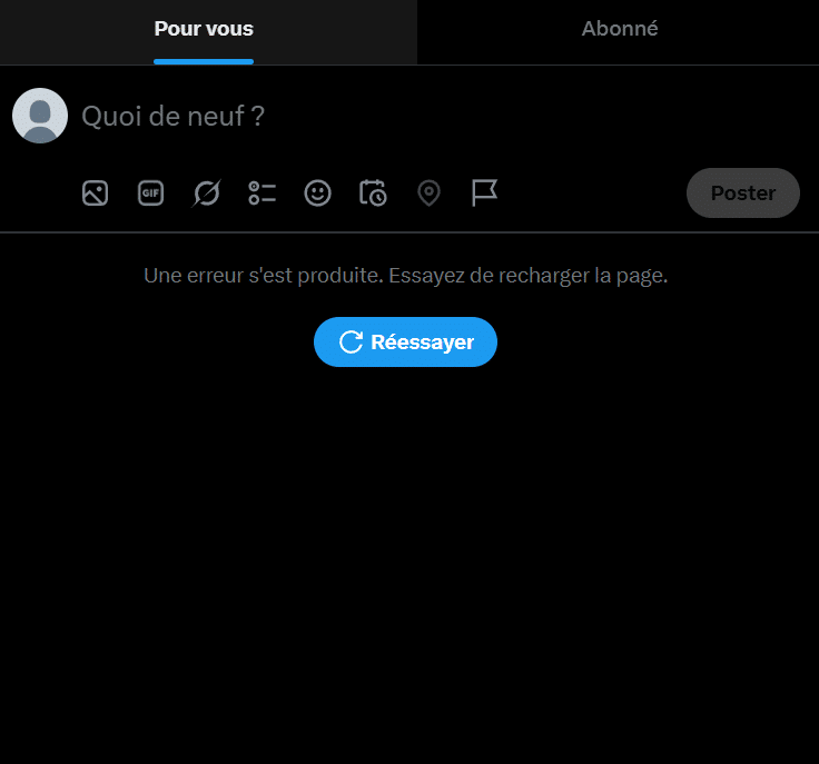 Image 1 : Panne sur X : le réseau social ne répond plus