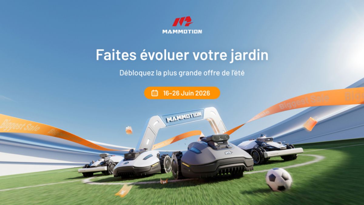 Image 1 : Prime Day Mammotion : jusqu'à 500 € de remise sur les robots tondeuses YUKA Mini 2, les plus populaires de la marque !
