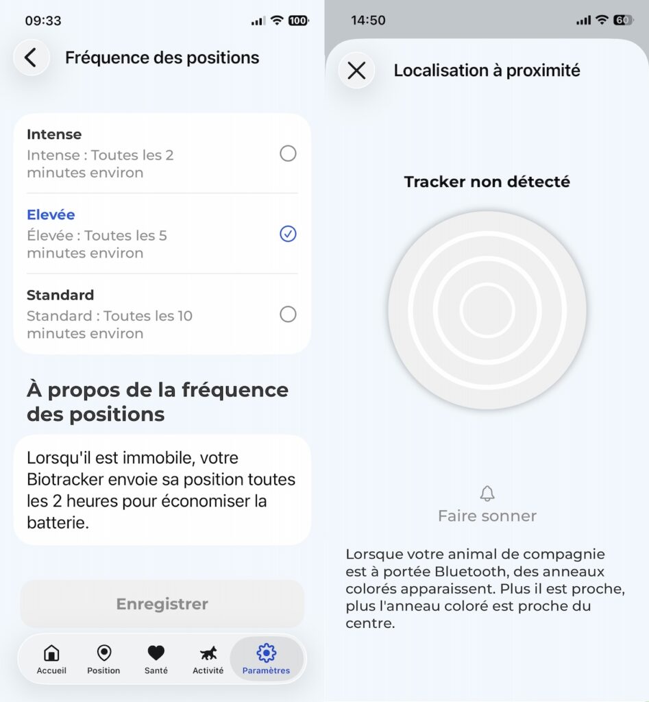 Image 4 : Test Biotracker Invoxia Edition 2026 : excellent pour retrouver son chien, moins pour suivre sa santé