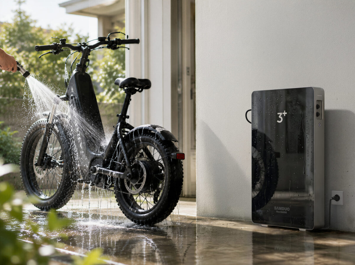 samduo nex e6000 dans le garage