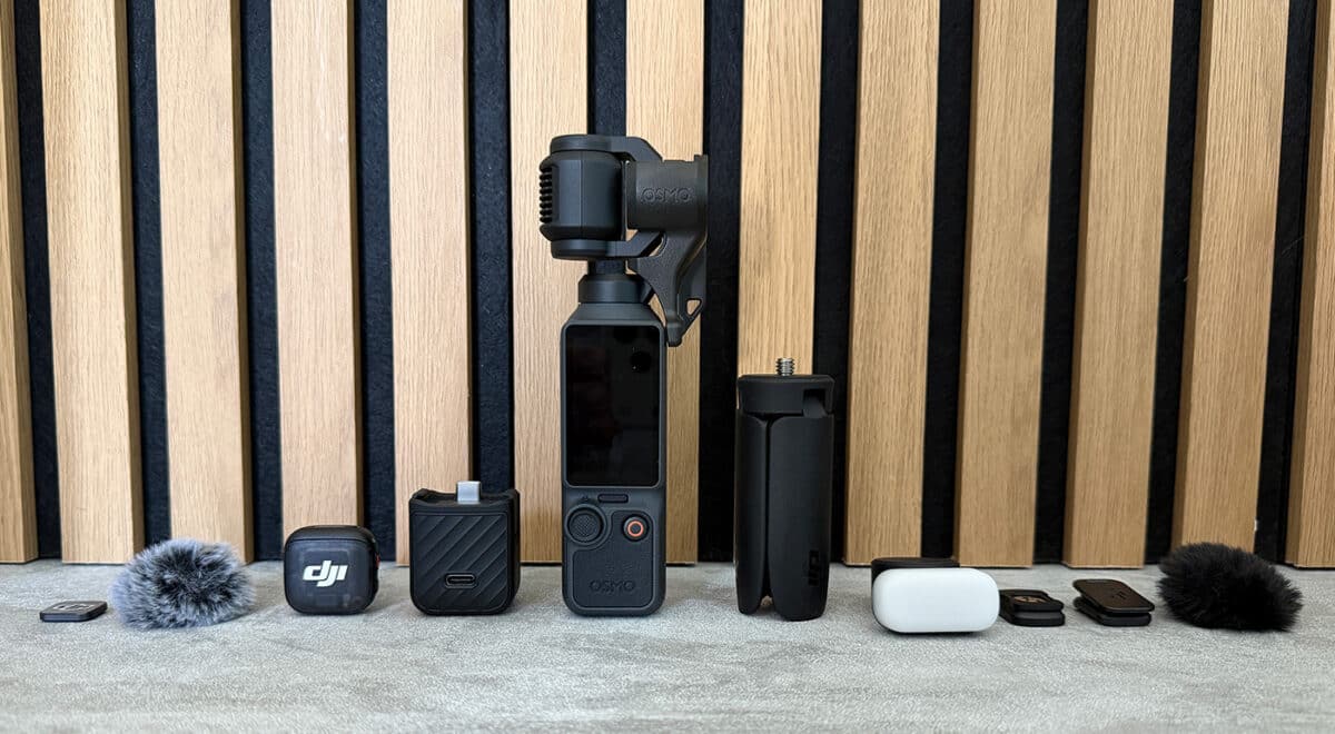 accessoires fournis avec la Osmo Pocket 4