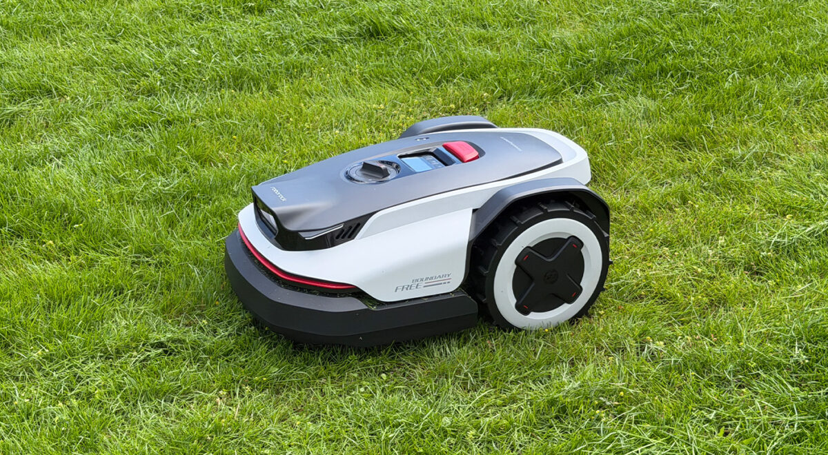 roborock rockneo q105 au travail de tonte