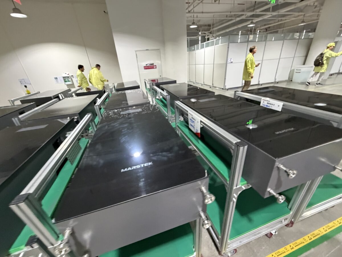 marstek venus e sorties de fabrication