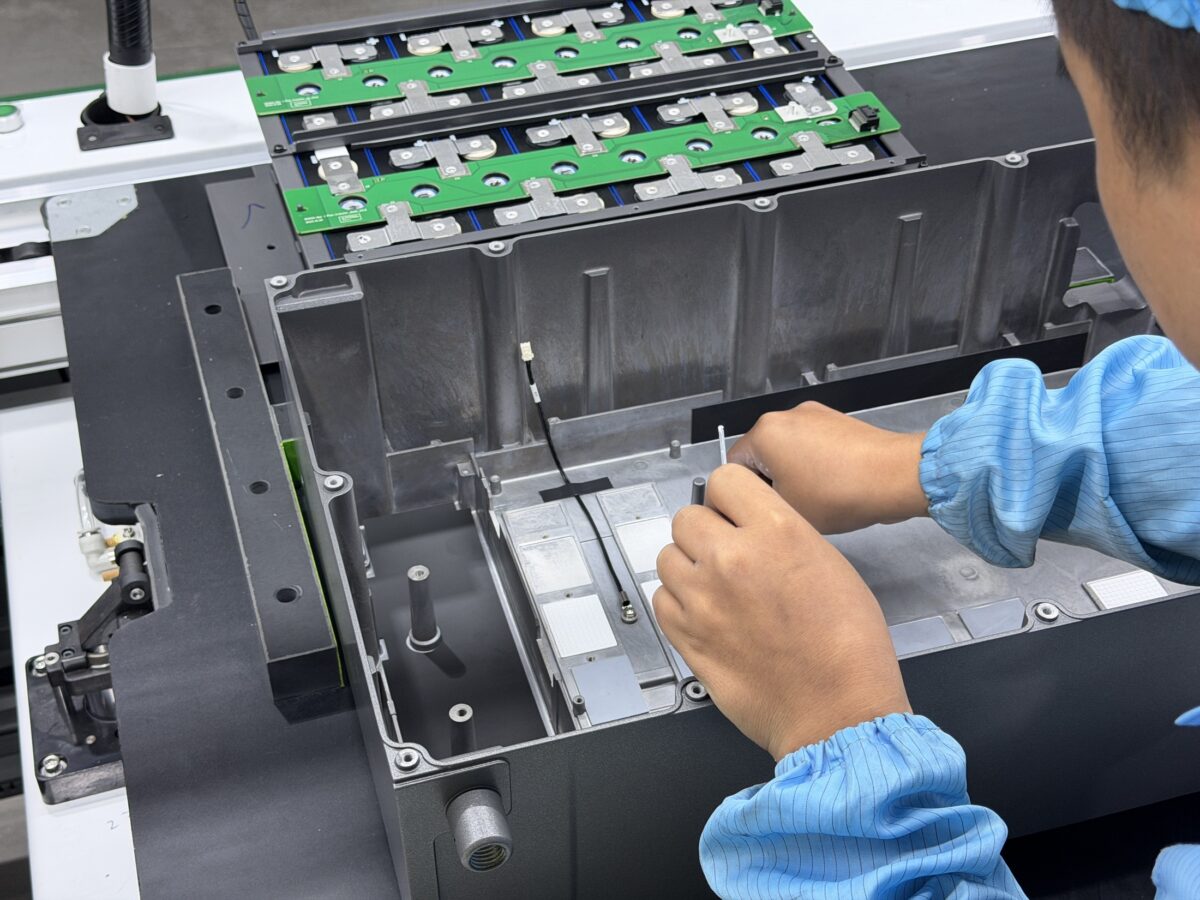 visite usine marstek - montage venus e