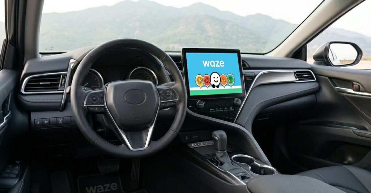 waze android auto