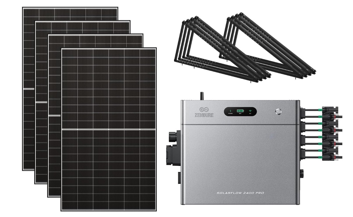 bundle solarflow + 4 panneaux zendure
