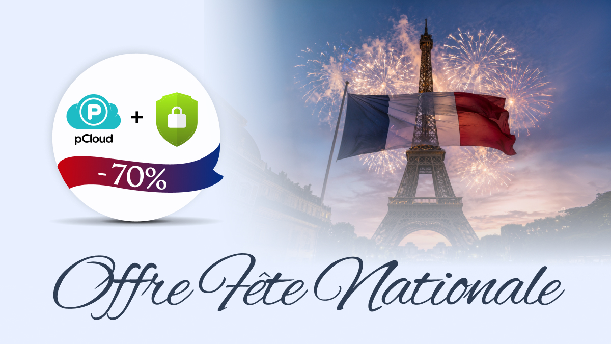 offre promo pcloud pour le stockage à vie