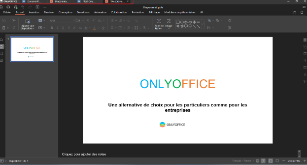 Image 6 : Test : ONLYOFFICE peut-il remplacer Microsoft 365 ?