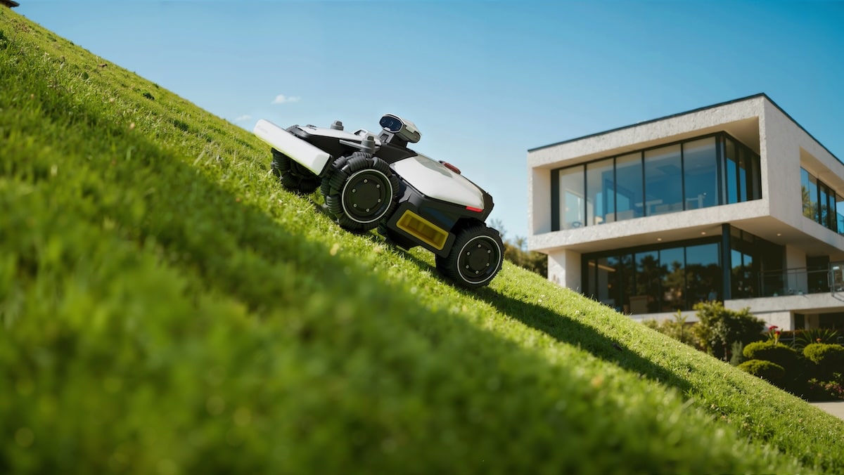 Image 2 : Jardinage climatique : comment les tondeuses robots MAMMOTION aident votre pelouse à survivre aux canicules
