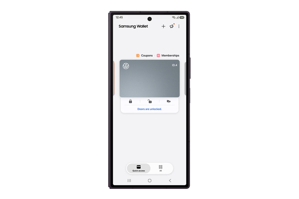Image 1 : Votre Samsung Galaxy peut désormais déverrouiller les voitures de cette grande marque