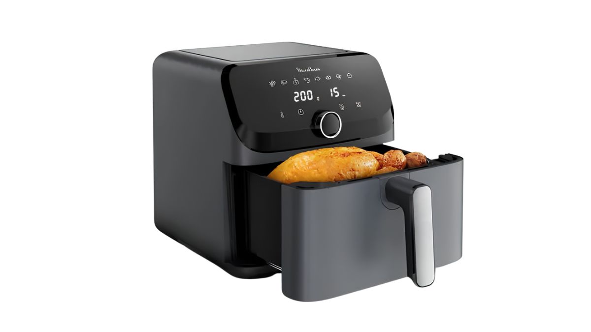 Image 1 : Bon plan Air Fryer : la friteuse sans huile Moulinex Easy Fry Mega est à moitié prix chez Darty !