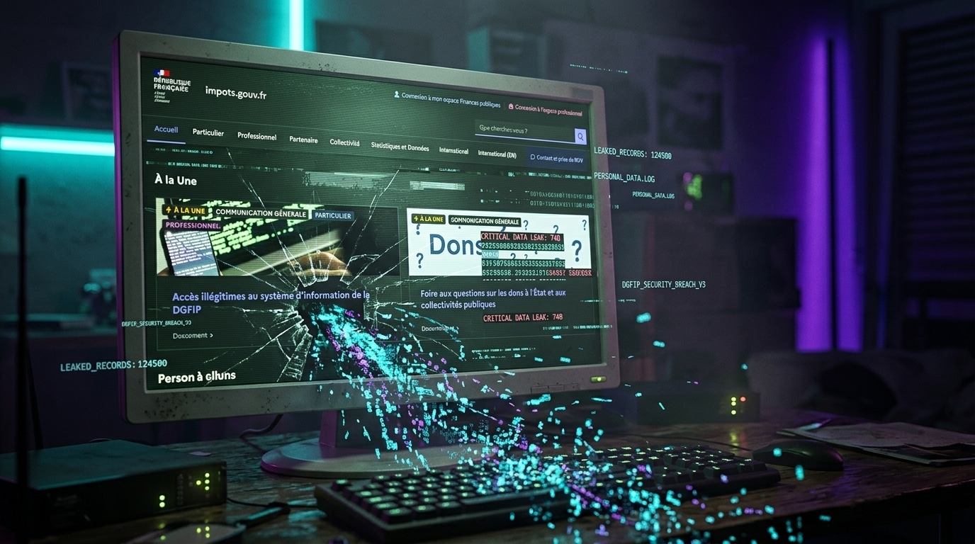 fuite données impôts dgfip piratage
