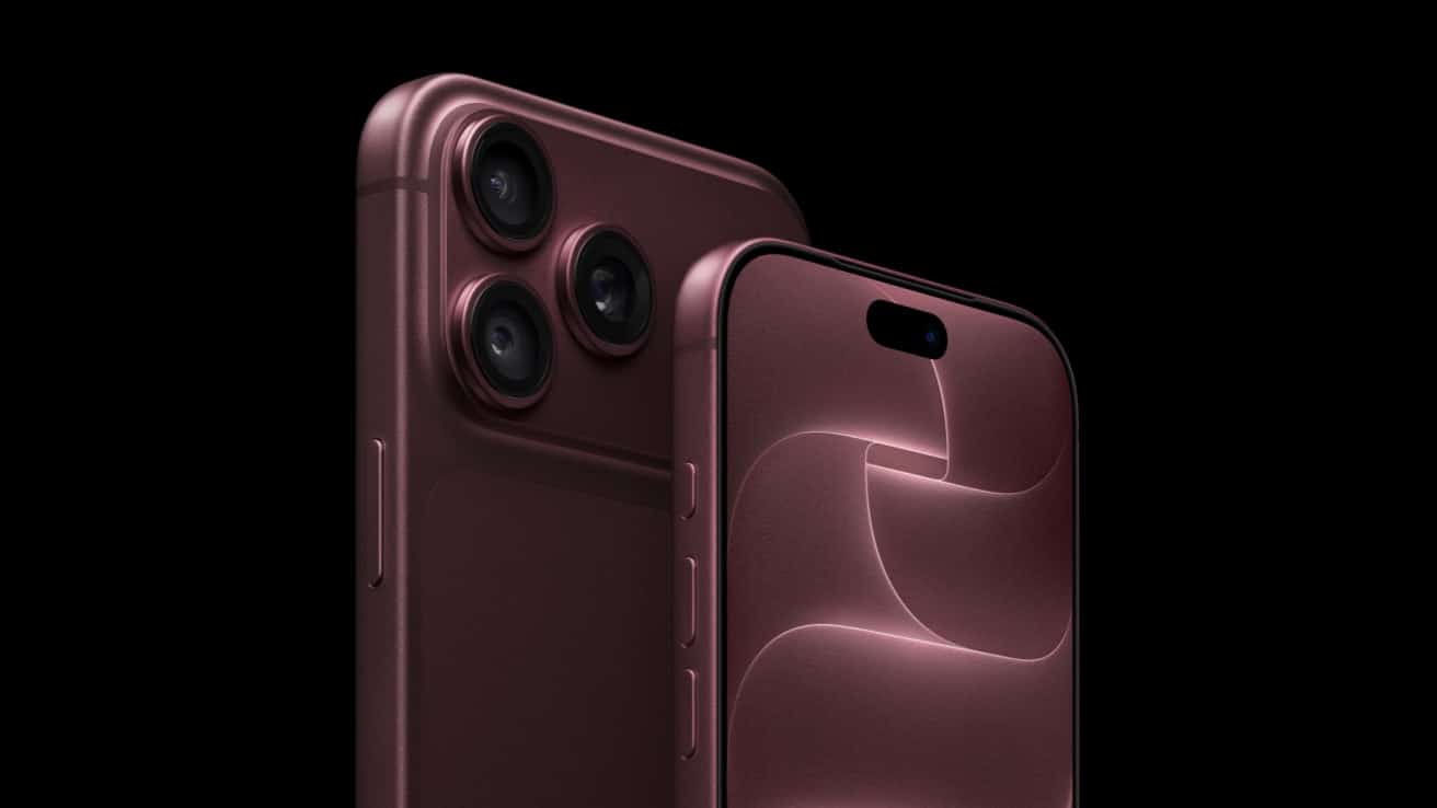 L'iPhone 18 Pro et son Dynamic Island réduit, rendu possible par le déplacement de la caméra infrarouge Face ID sous la dalle. © Apple