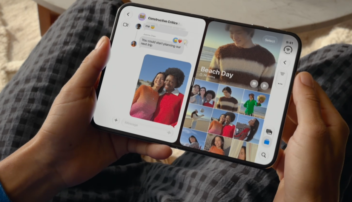 Image 1 : iPhone Duo : 10 infos à retenir sur le premier smartphone pliant d’Apple