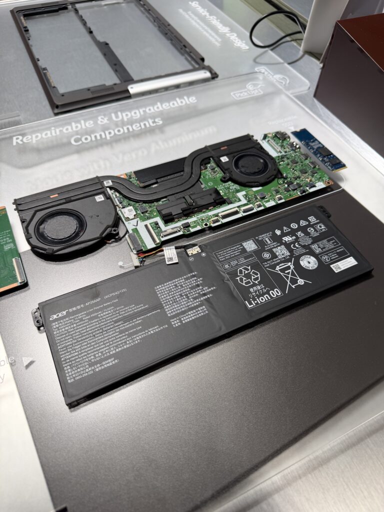 Image 2 : Acer dévoile le Vero 16, un PC écolo facile à démonter et à réparer