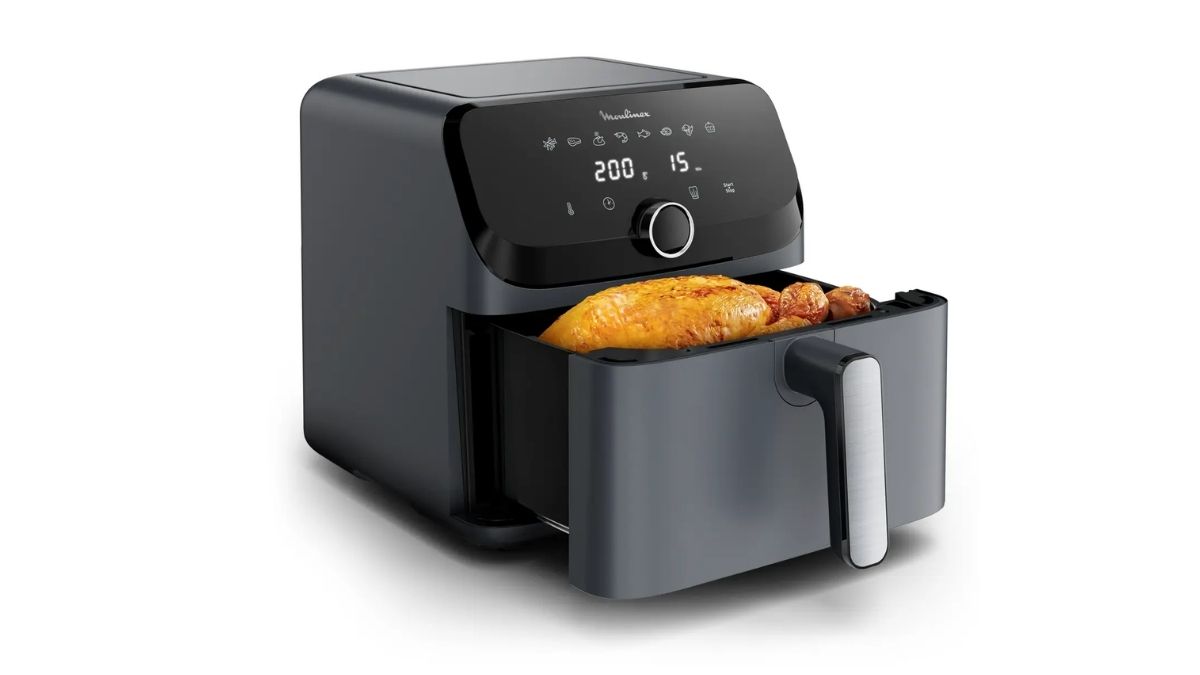 Image 2 : Profitez de 80 € de remise sur la Moulinex Easy Fry Mega, la friteuse sans huile grand format !