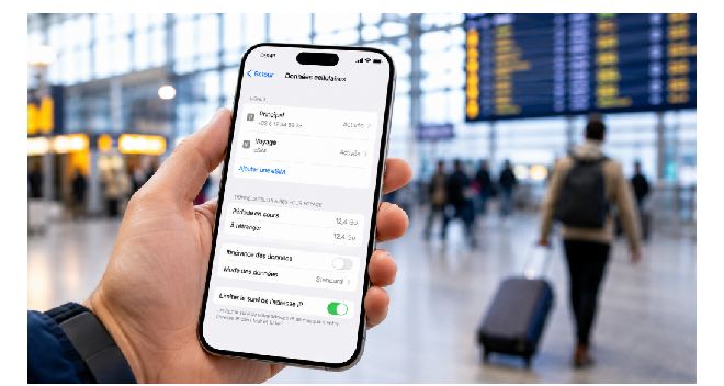 Une eSIM de voyage