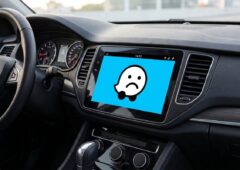 WAZE android auto