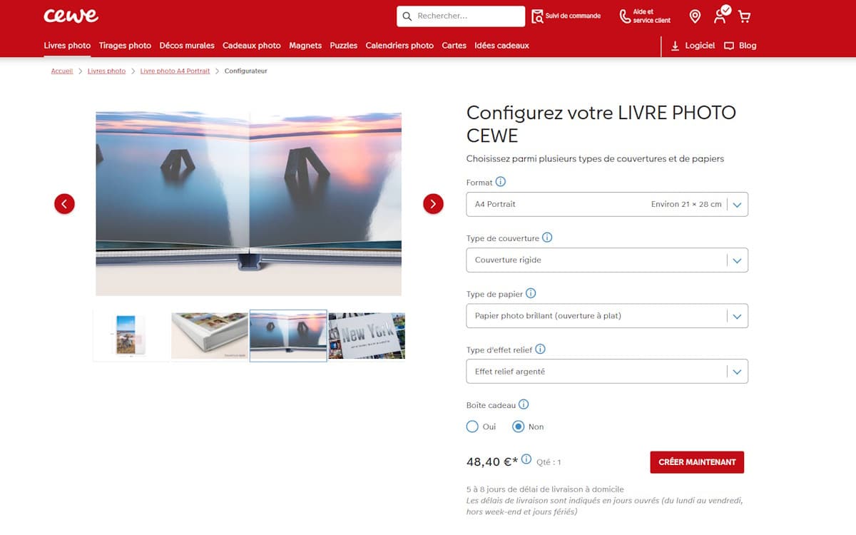 Image 3 : Test Livre Photo CEWE : un résultat qui donne envie d’en créer d’autres