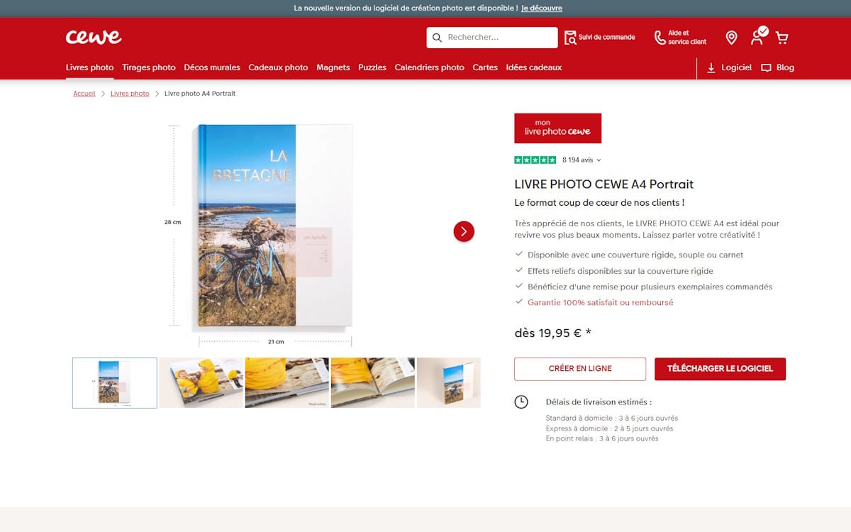 Image 2 : Test Livre Photo CEWE : un résultat qui donne envie d’en créer d’autres