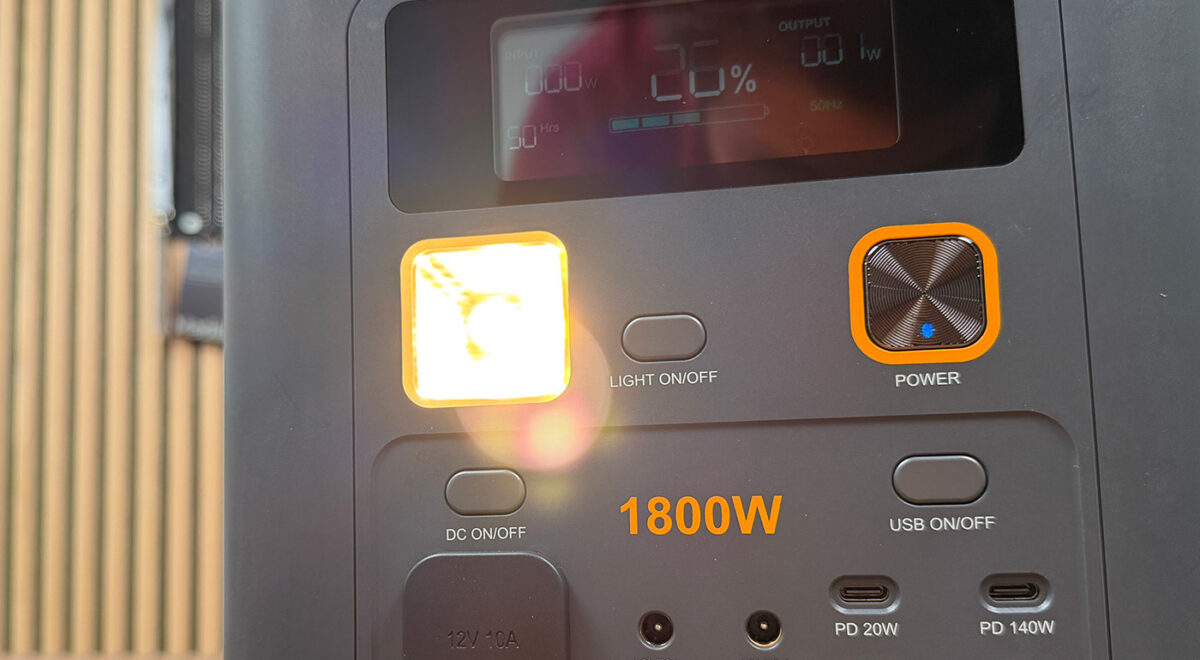 lumière batterie aferiy p180 Pro