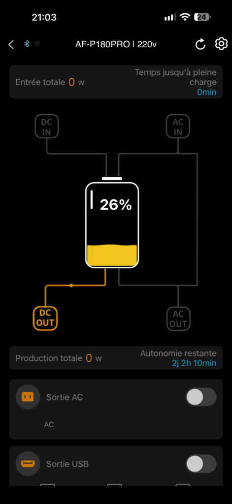 application aferiy p180 Pro