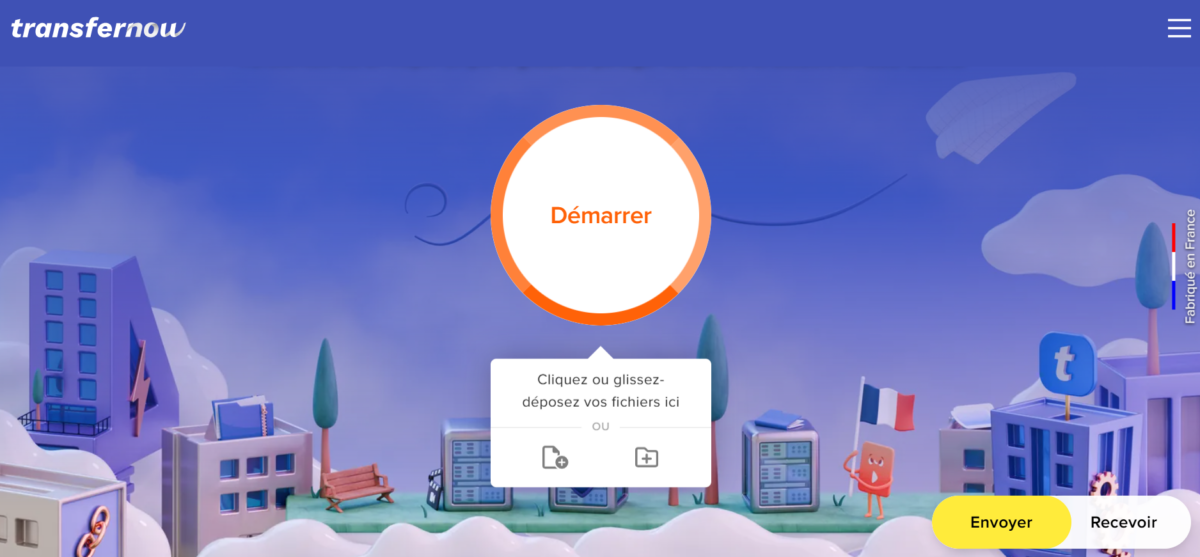 Image 1 : Test TransferNow : la solution française est-elle une bonne alternative à WeTransfer ?