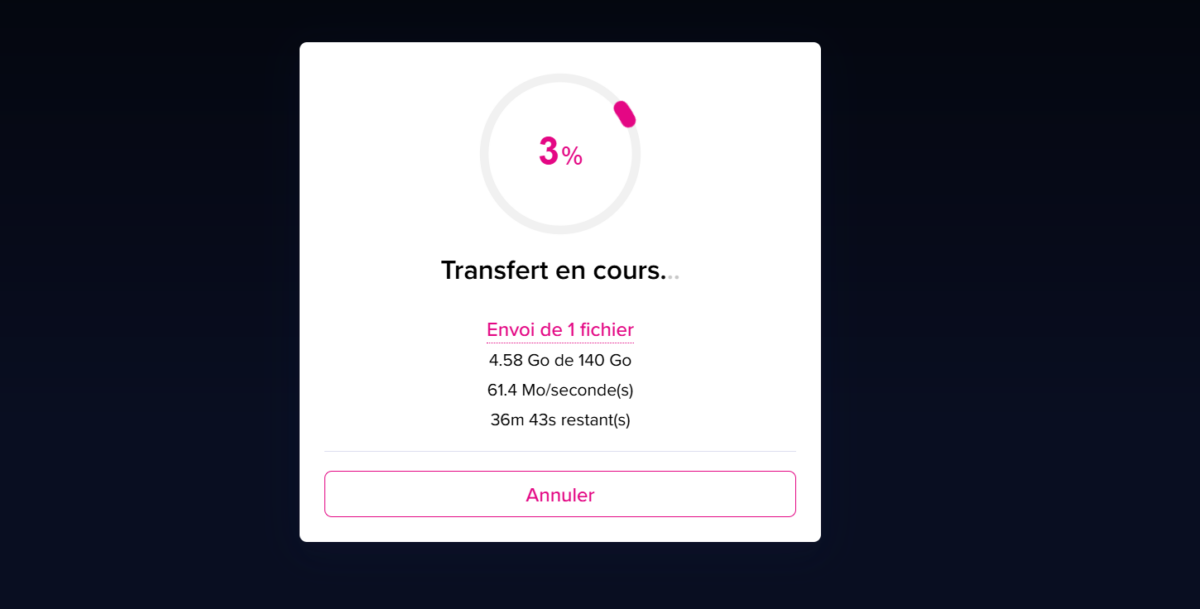 Image 10 : Test TransferNow : la solution française est-elle une bonne alternative à WeTransfer ?