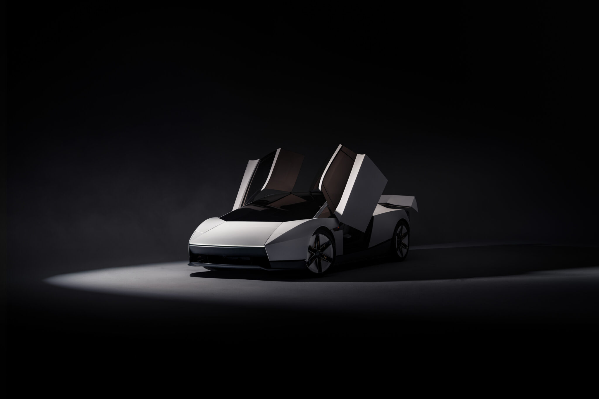 Le nouveau Tesla Roadster, présenté au Texas après neuf ans d’attente. © Tesla