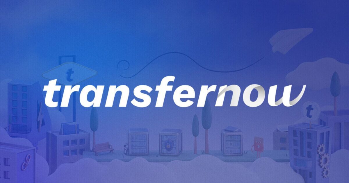 transfernow transferts fichiers lourds