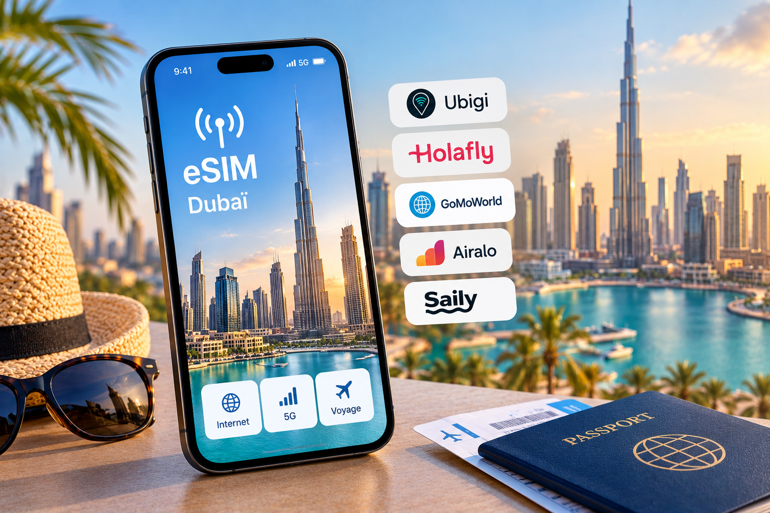 eSIM Dubaï
