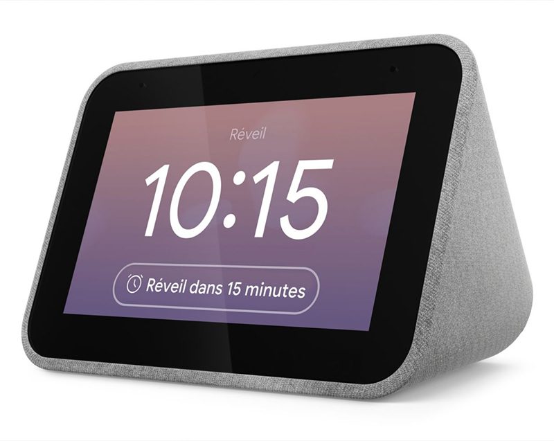 Image 1 : Lenovo Smart Clock : que vaut le réveil connecté avec du Google Assistant dedans ?