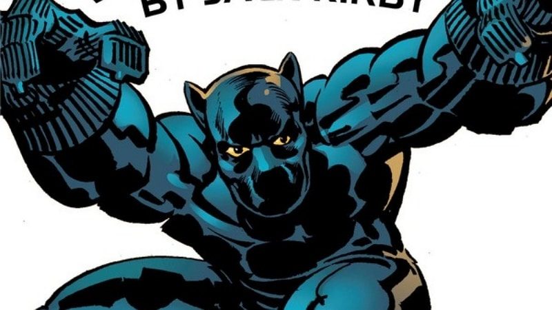 Illustration de Black Panther dans le comics Black Panther de Jack Kirby