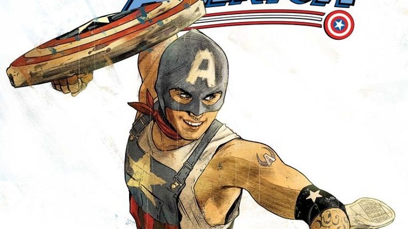 Aaron Fischer, premier Captain America LGBT