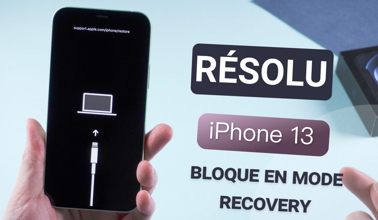 iphone 13 bloque mode recuperation