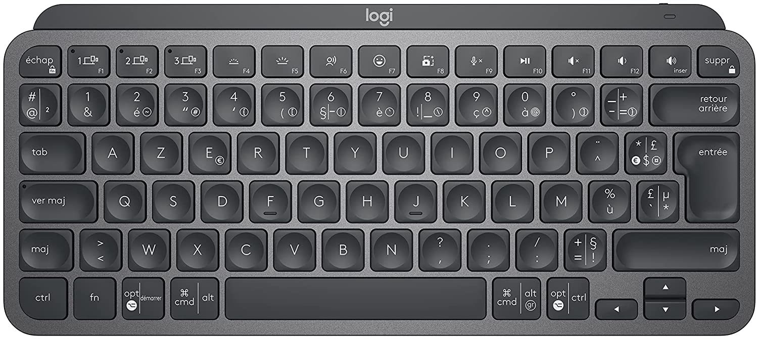 Image 1 : Test Logitech MX Keys Mini : le meilleur clavier TKL pour le télétravail