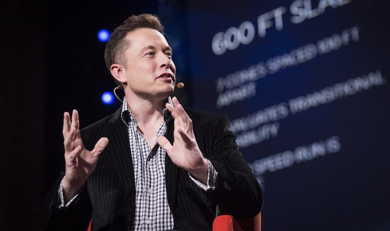 Elon Musk, au TED2013 de Long Beach, Californie en 2013 (Photo: James Duncan Davidson)