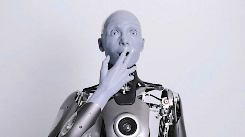 Le robot Ameca peut reproduire à la perfection toute la palette des émotions humaines (Crédits image : Engineered Arts)