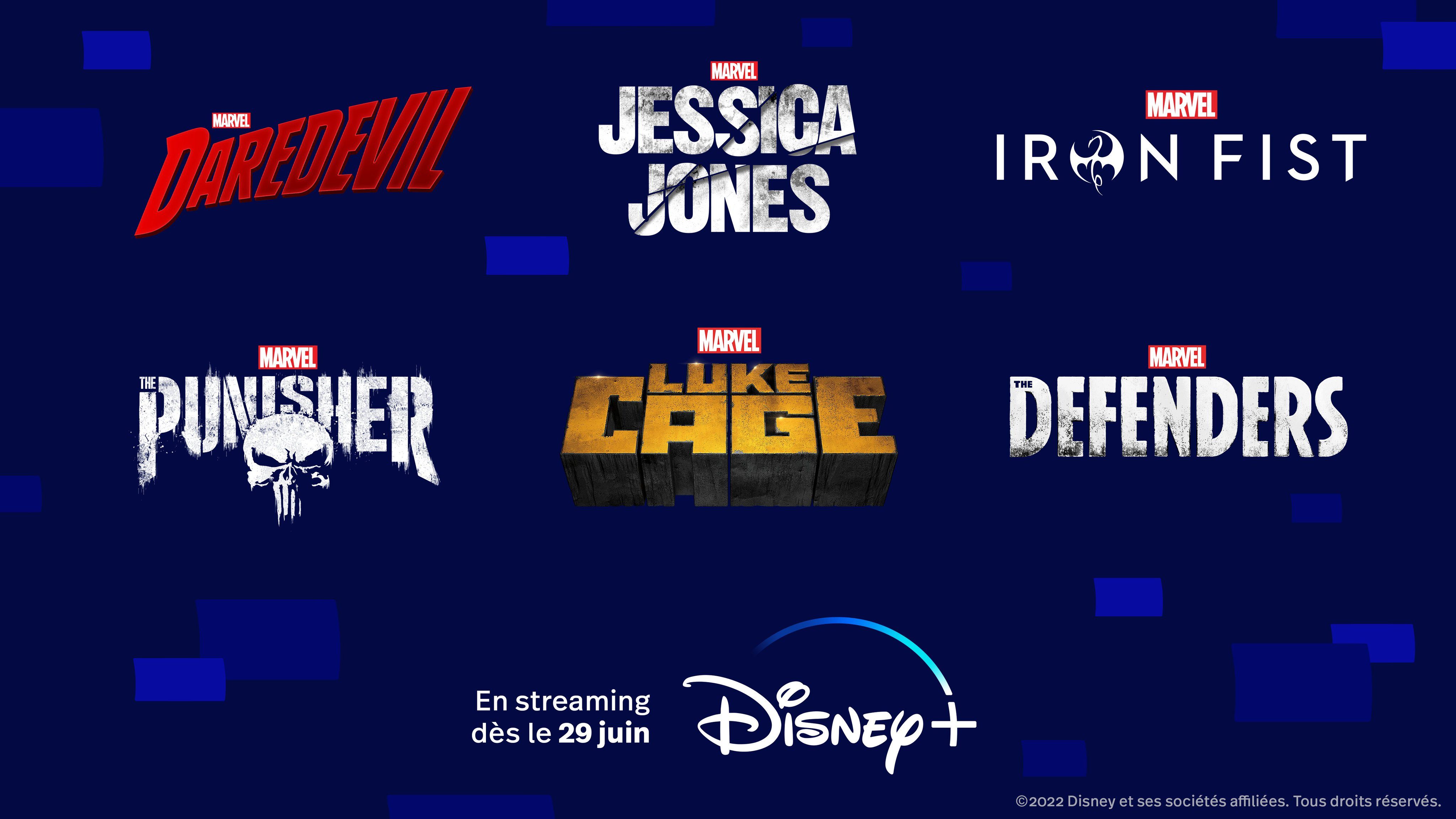 Séries Marvel sur Disney+