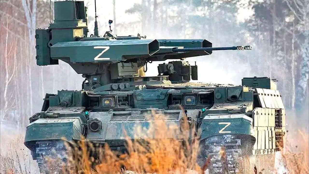 Le BMPT Terminator déployé dans le Donbass © Russian State Media